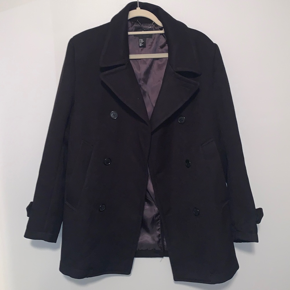H&M mens pea coat